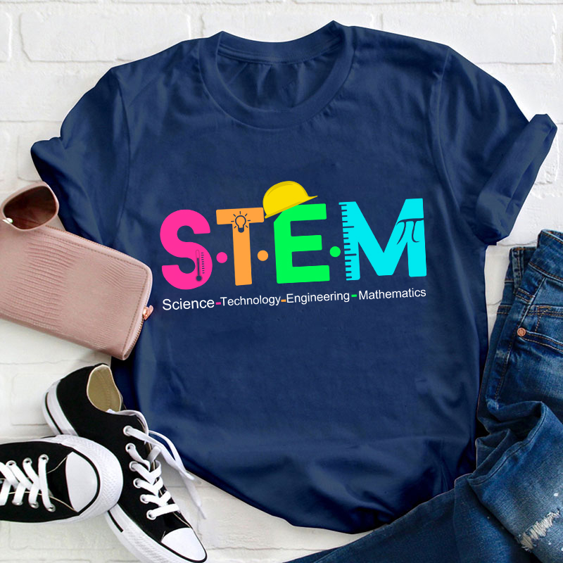 Science Technology Engineering Mathematics Teacher T-Shirt
