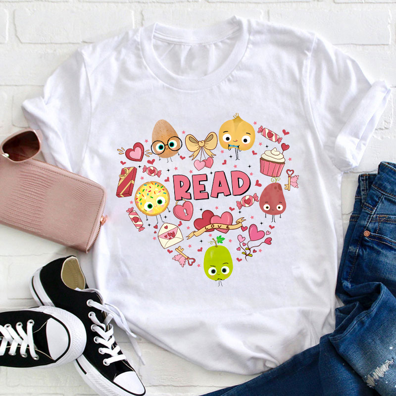 Love Reading Teacher T-Shirt