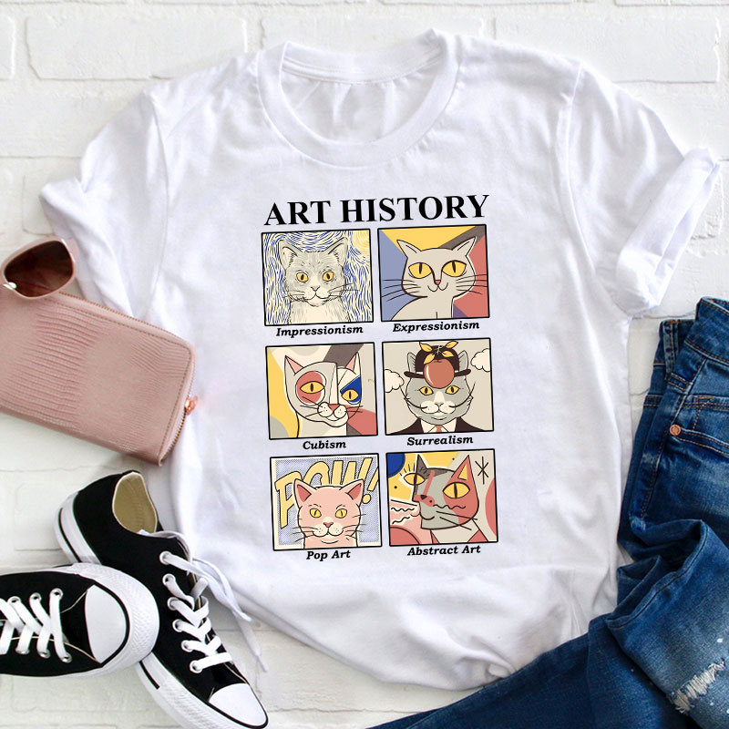 Art History Teacher T-Shirt Sale-Teachersgram