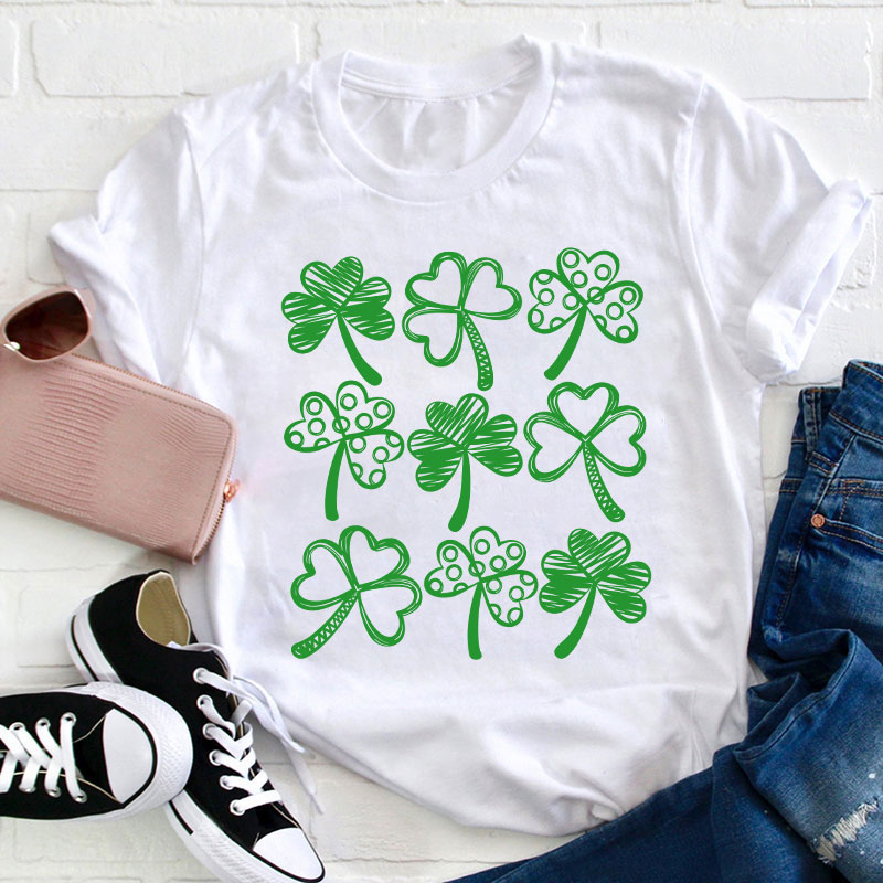 Lucky Clovers Teacher T-Shirt