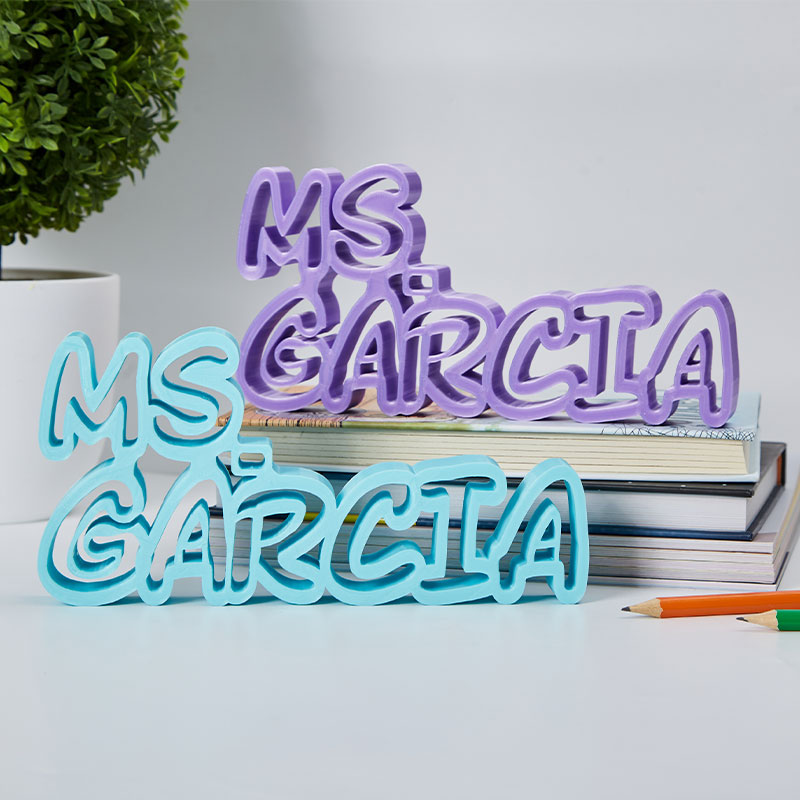 Personalized Teacher Desk Name Plate