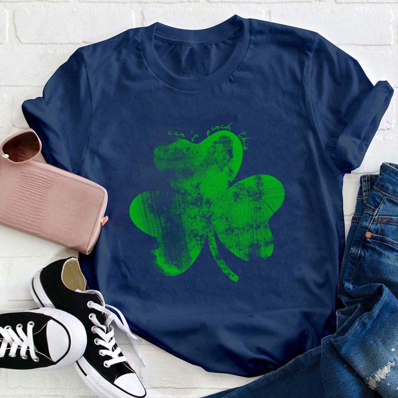Shamrock St Patrick's Day Teacher T-Shirt