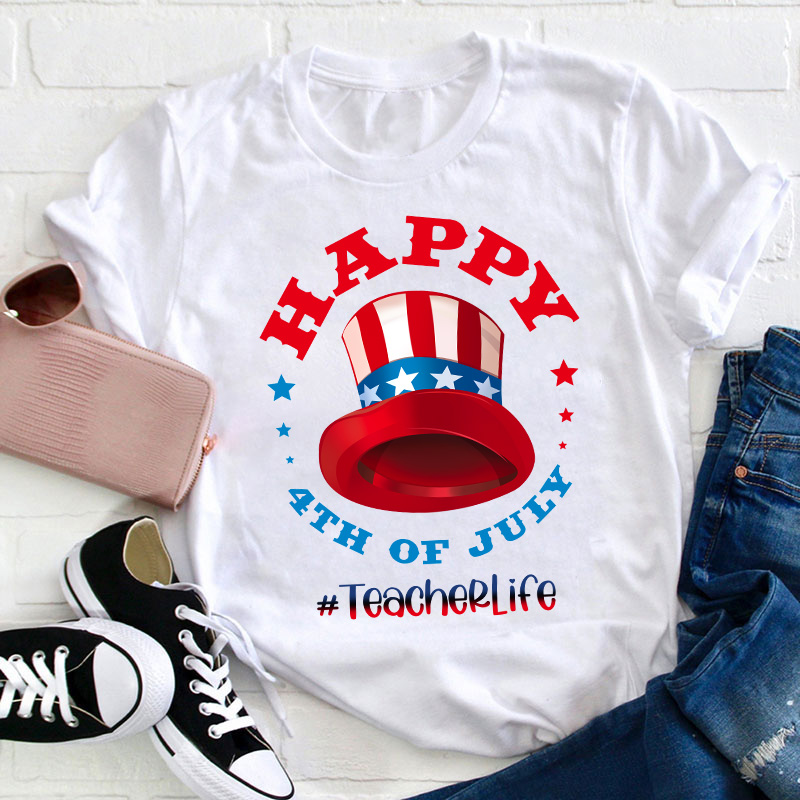 Happy 4th Of July Hat T-Shirt