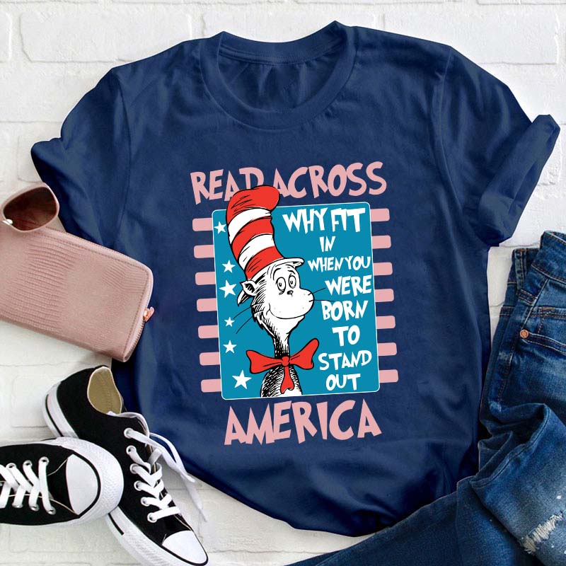 Read Across America Teacher T-Shirt