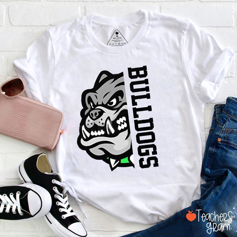 Personalized Realistic Mascot School Spirit Teacher T-Shirt
