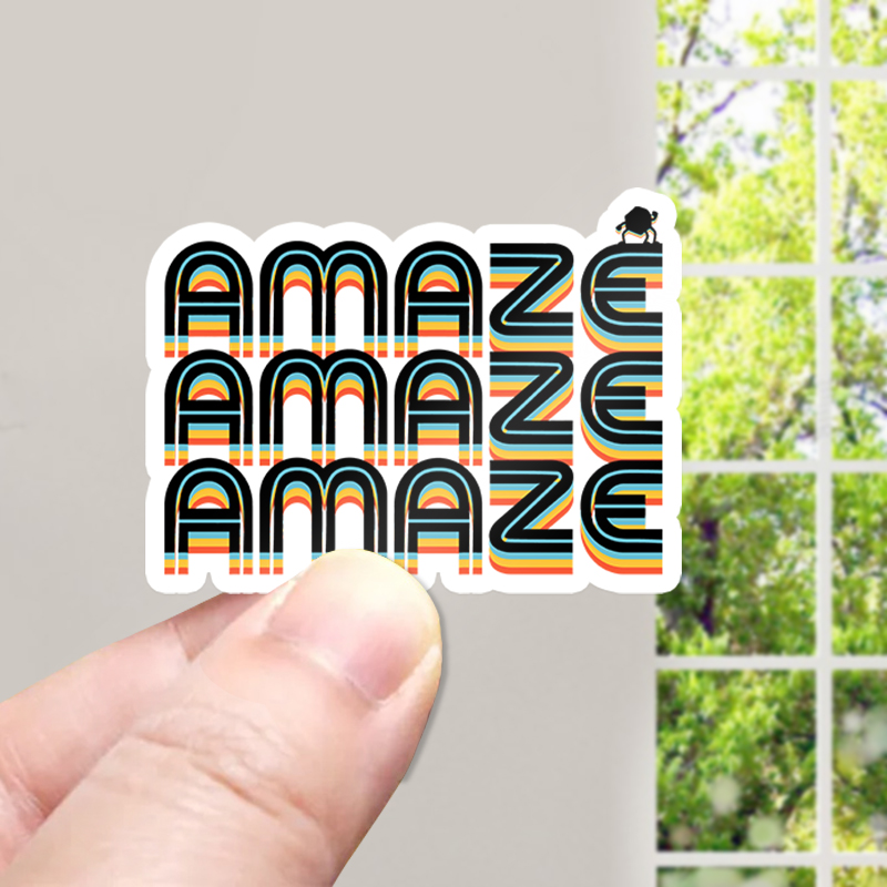 Amaze Rocky Rainbow Teacher Stickers