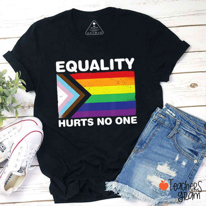Equality Hurts No One Teacher T-Shirt