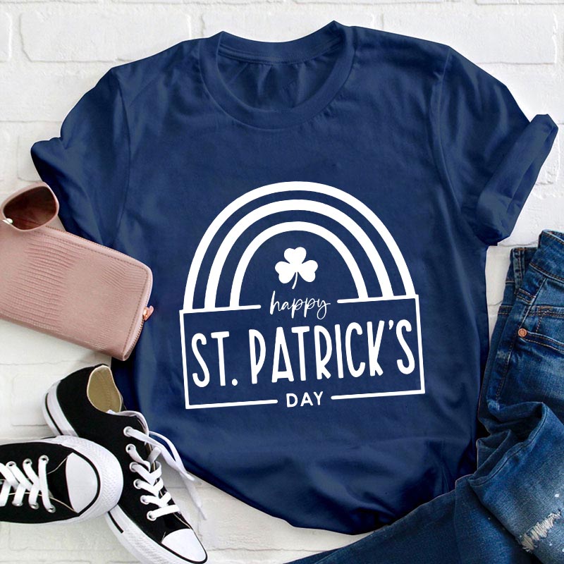 Happy St. Patrick's Day Teacher T-Shirt