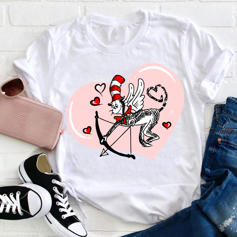 Arrow Of Love Teacher T-Shirt Sale-Teachersgram