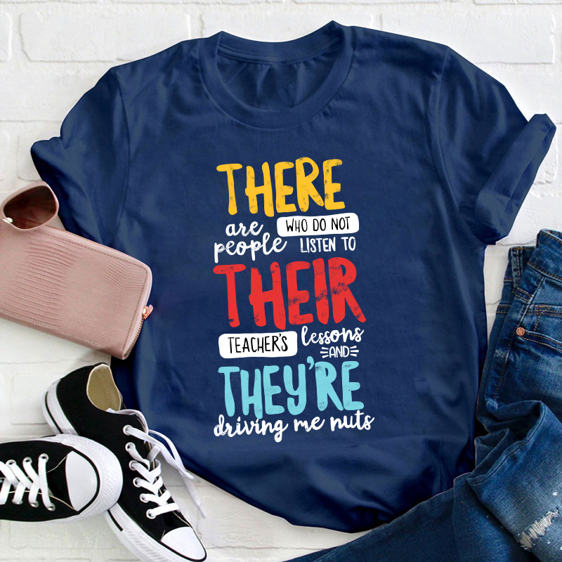 There Their They're T-Shirt