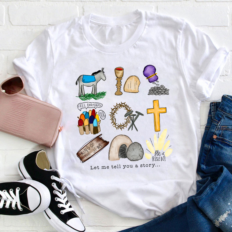 Let Me Tell You A Story Teacher T-Shirt Sale-Teachersgram