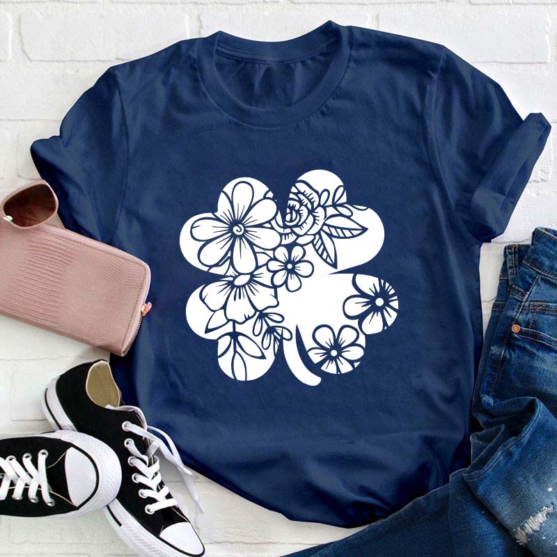 Lucky Shamrock Teacher T-Shirt