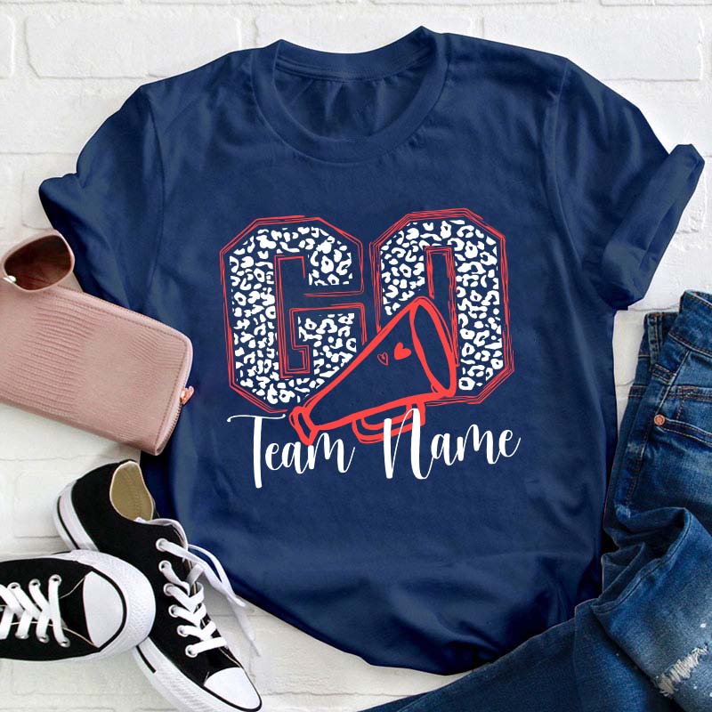 Personalized Go Go Go Teacher T-Shirt