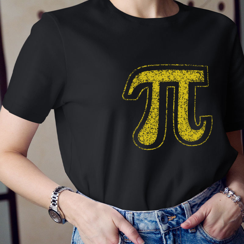 Pi Symbol Teacher T-Shirt