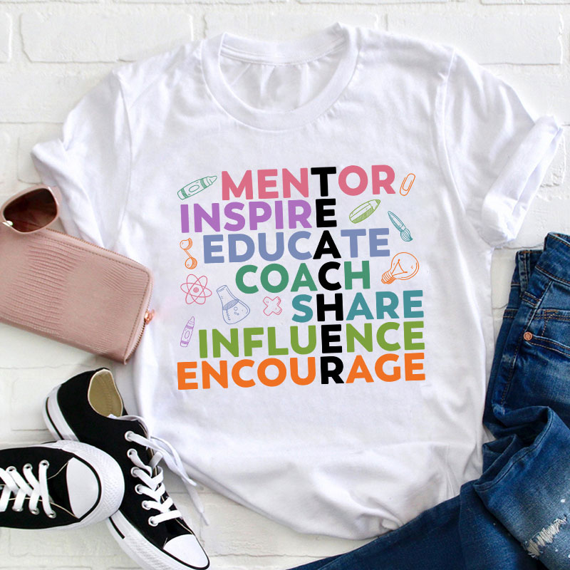 Mentor Inspire Teacher T-Shirt