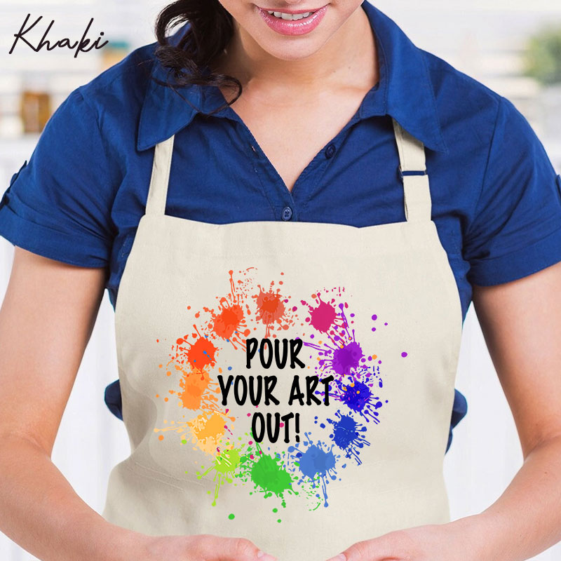 Pour Your Art Out Apron
