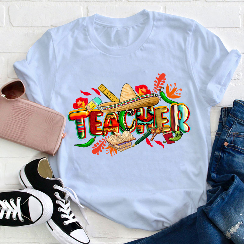 Cinco De Mayo Teacher T-Shirt