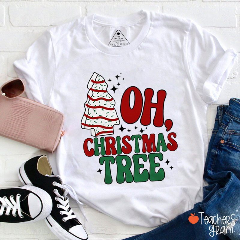 Oh Christmas Tree Teacher T-Shirt