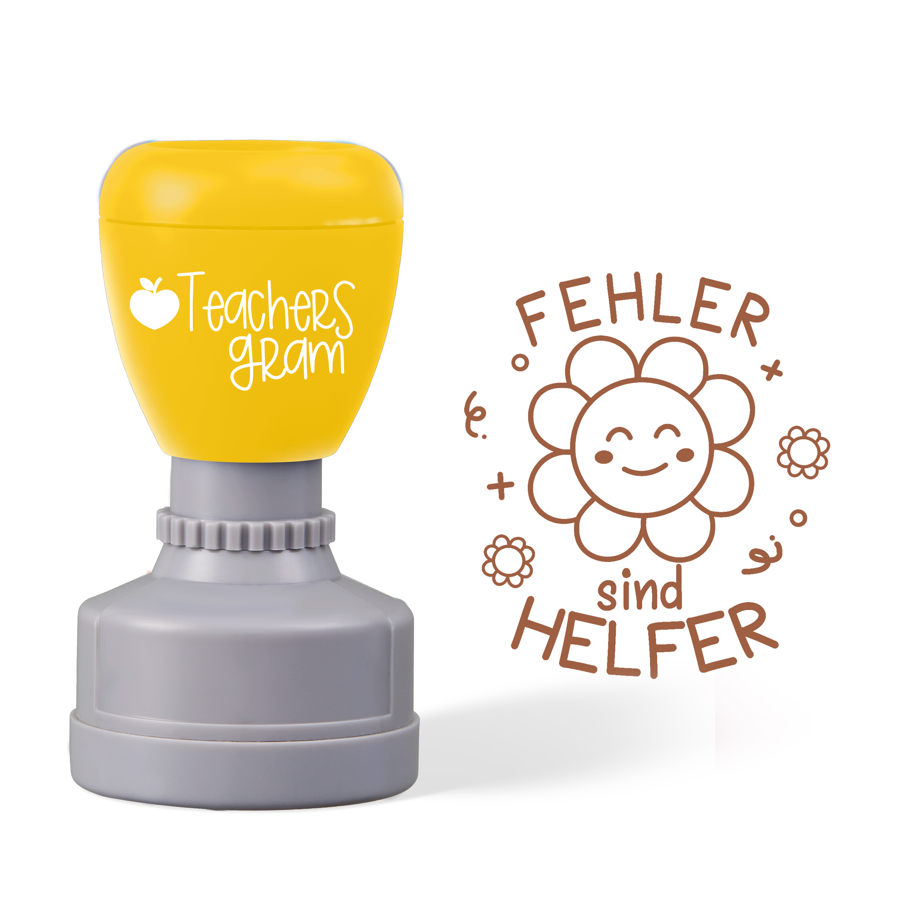 In Der Schule Fehler Sind Helfer German Teacher Stamp