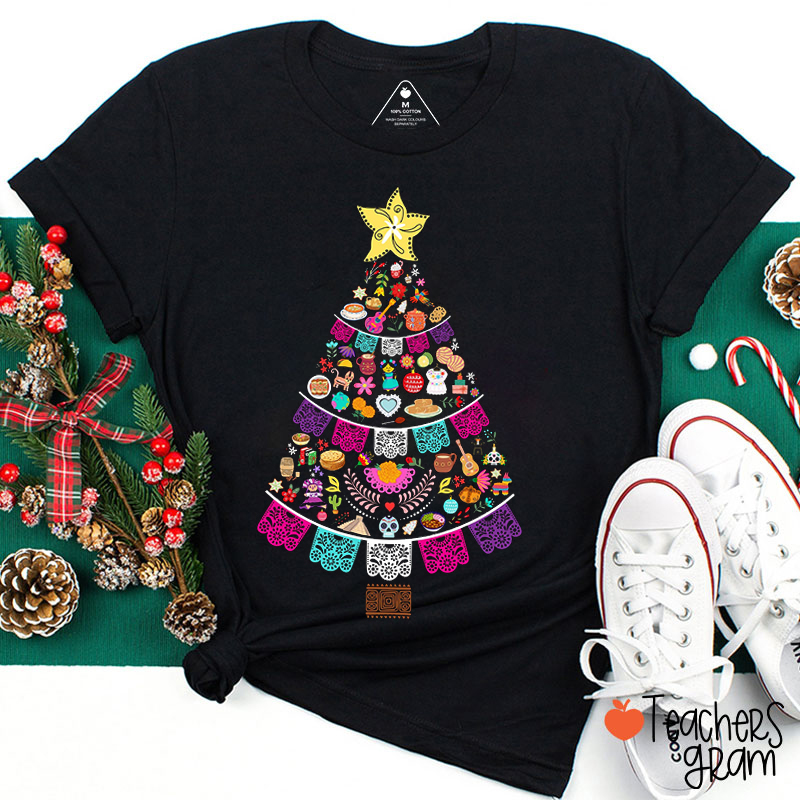 Arbol Navideño Spanish Teacher T-Shirt