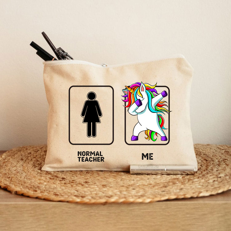 Normal Teacher & Me Makeup Bag