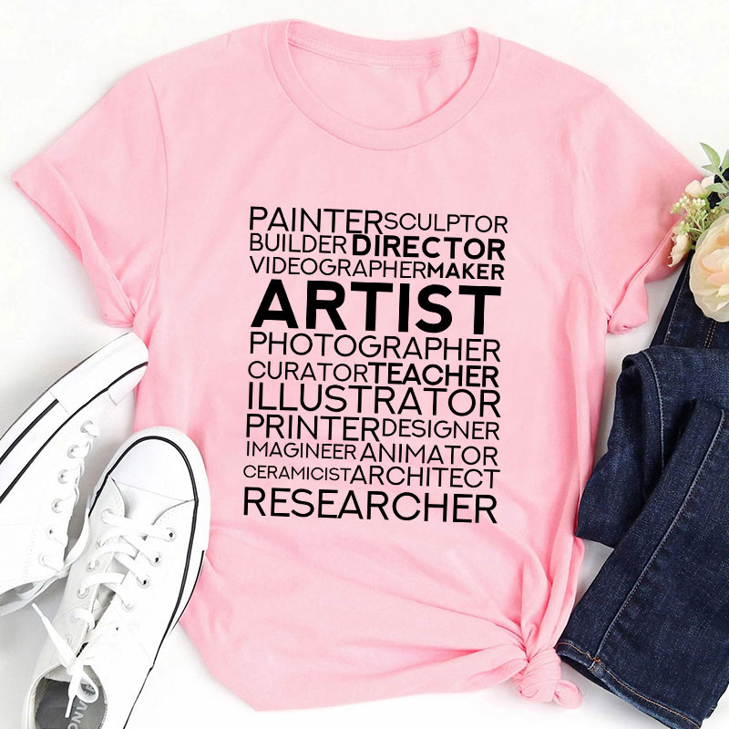 Artist Art Teacher T-Shirt
