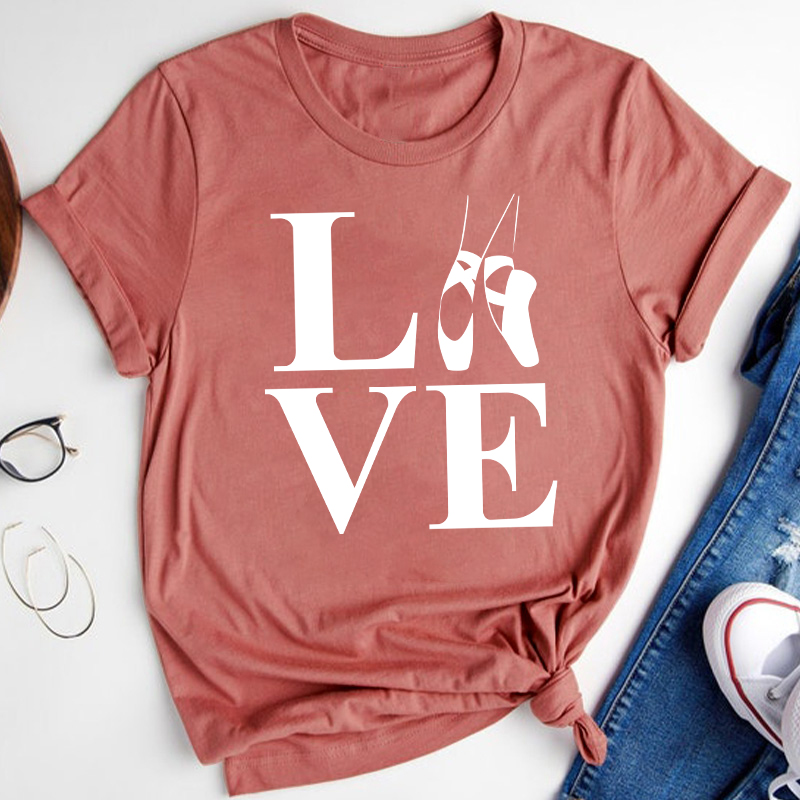 Love Ballet Dance Teacher T-Shirt Sale-Teachersgram