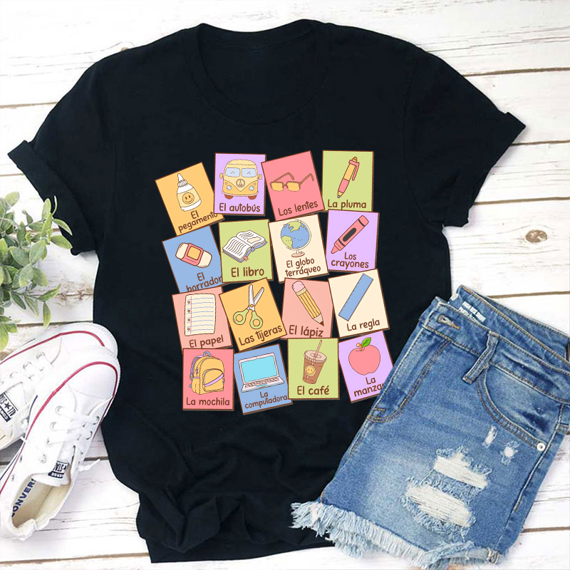Cute Spanish Teach Spanish Teacher T-Shirt