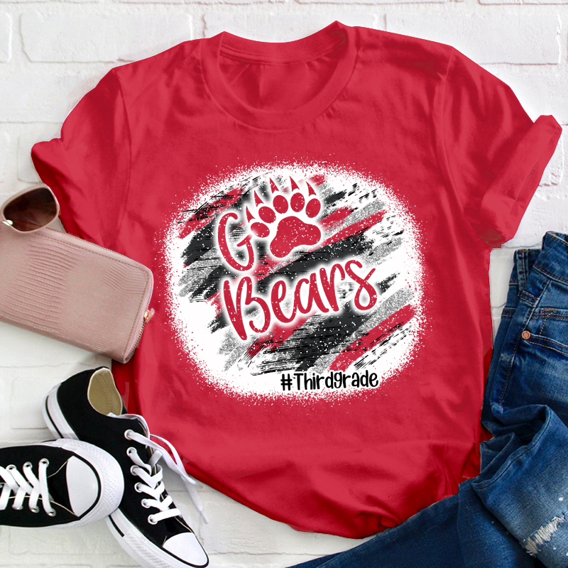 Personalized Cheer Up Team Go Team Teacher T-Shirt