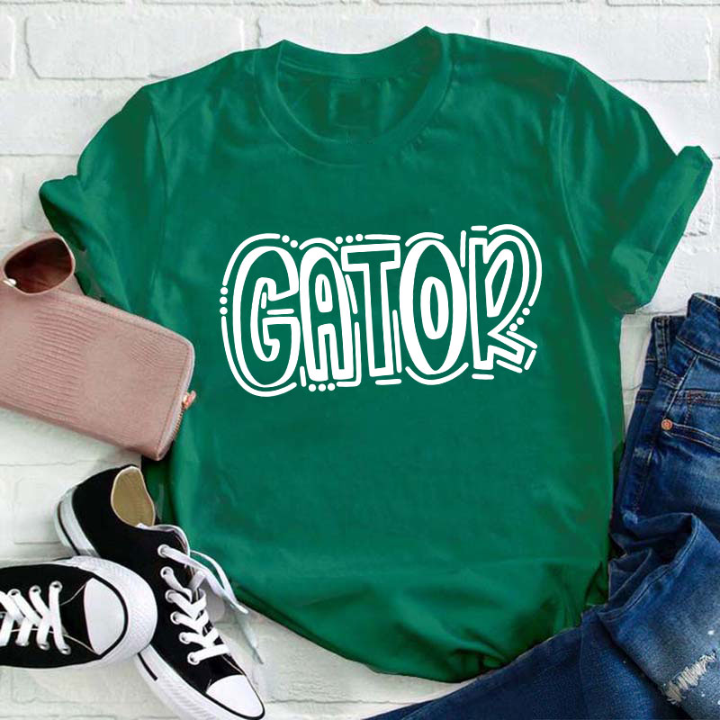 Personalized Mascot Cheer Up Team Teacher T-Shirt