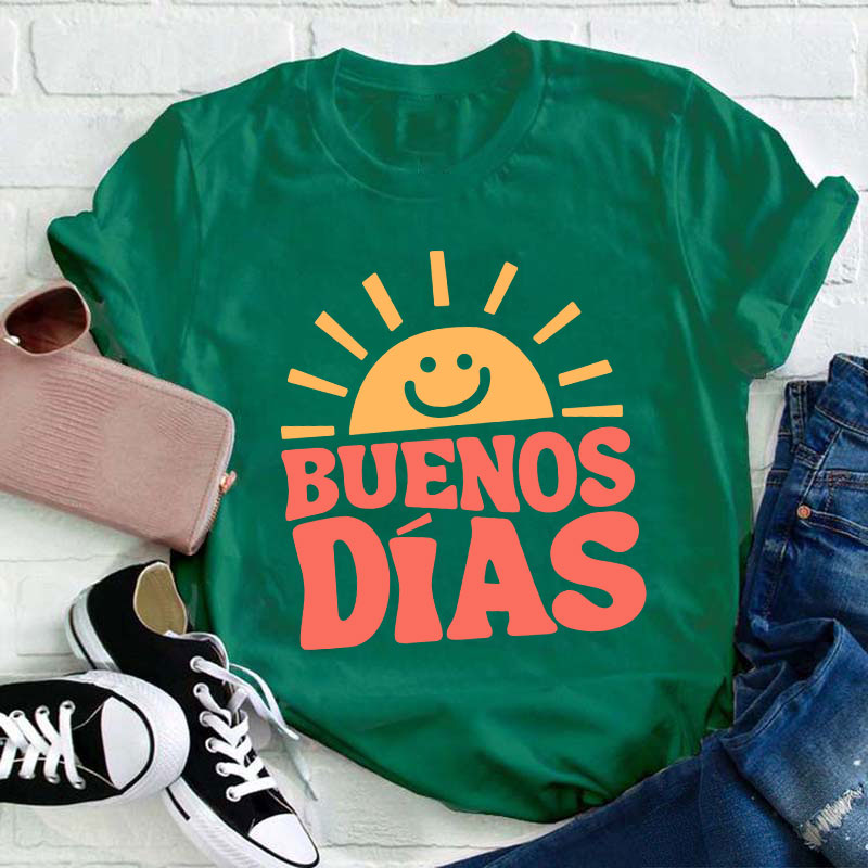 Buenos Dias Teacher T-Shirt