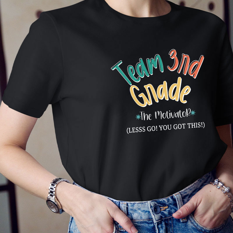 Personalized Grade Funny Note Teacher T-Shirt