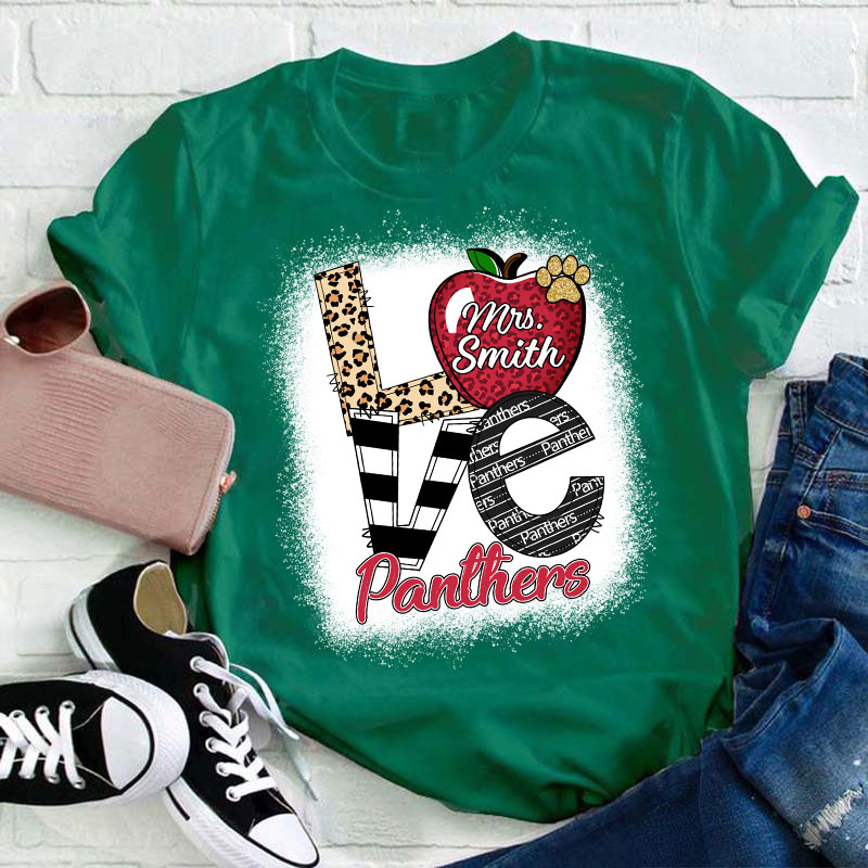 Personalized I Will Always Love Our Team Teacher T-Shirt