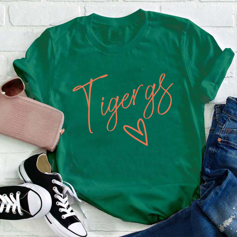 Personalized School Mascot Teacher T-Shirt