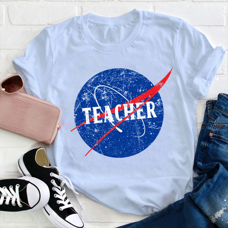 NASA Teacher Logo Teacher T-Shirt