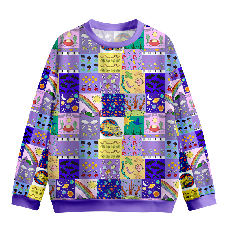 Take Chances Make Mistakes Get Messy Teacher Printed Sweatshirt