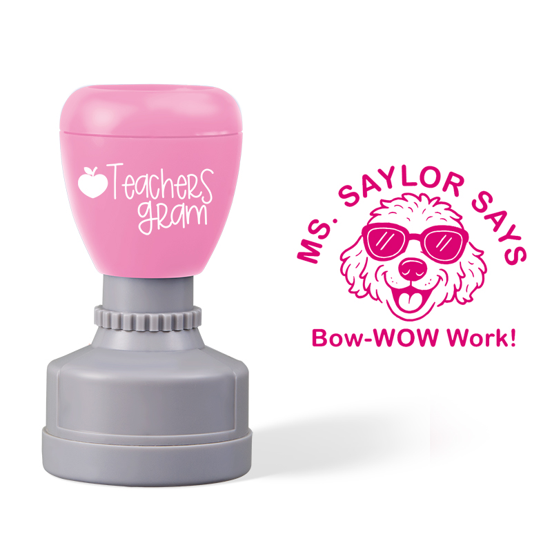 Personalized Name Bow-Wow Work
