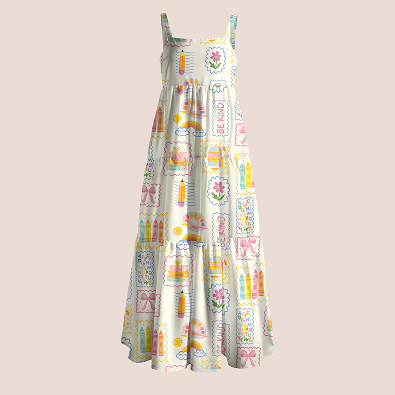 Be Kind Teacher Slip Dress