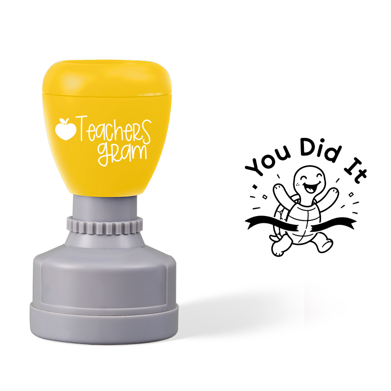 You Did It Teacher Stamp