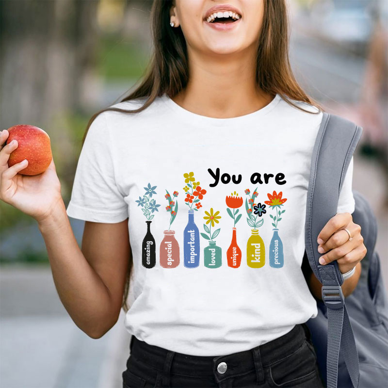 You Are Important Motivational Teacher T-Shirt