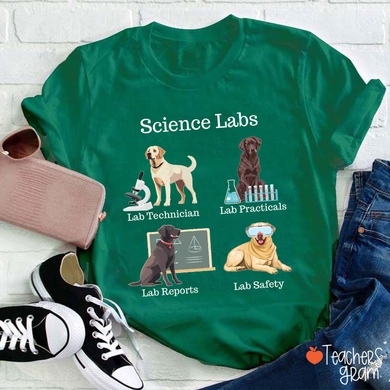 Labrador Retriever Science Lab Teacher T-Shirt
