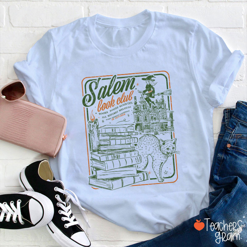 Salem Book Club Teacher T-Shirt