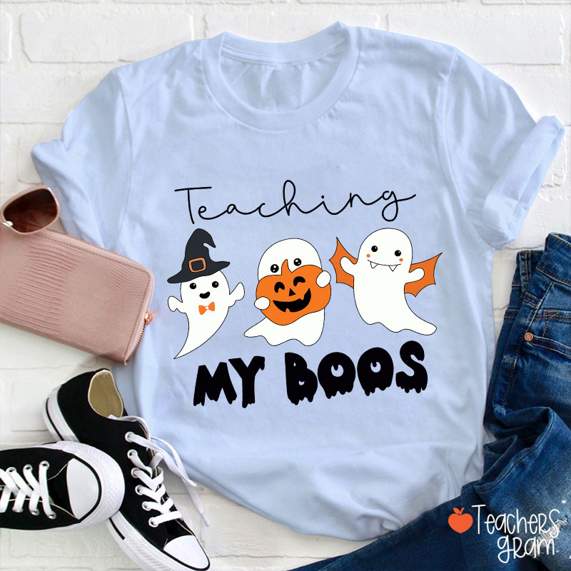 Teaching My Boos Cute Ghost  T-Shirt