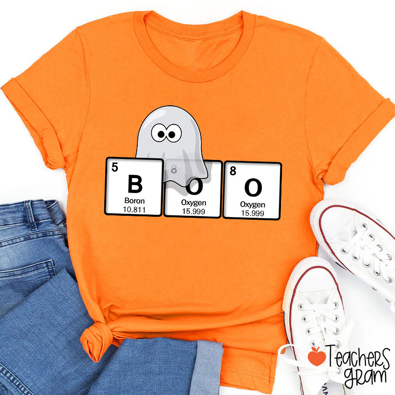 Learn Chemistry With Ghosts Teacher T-Shirt