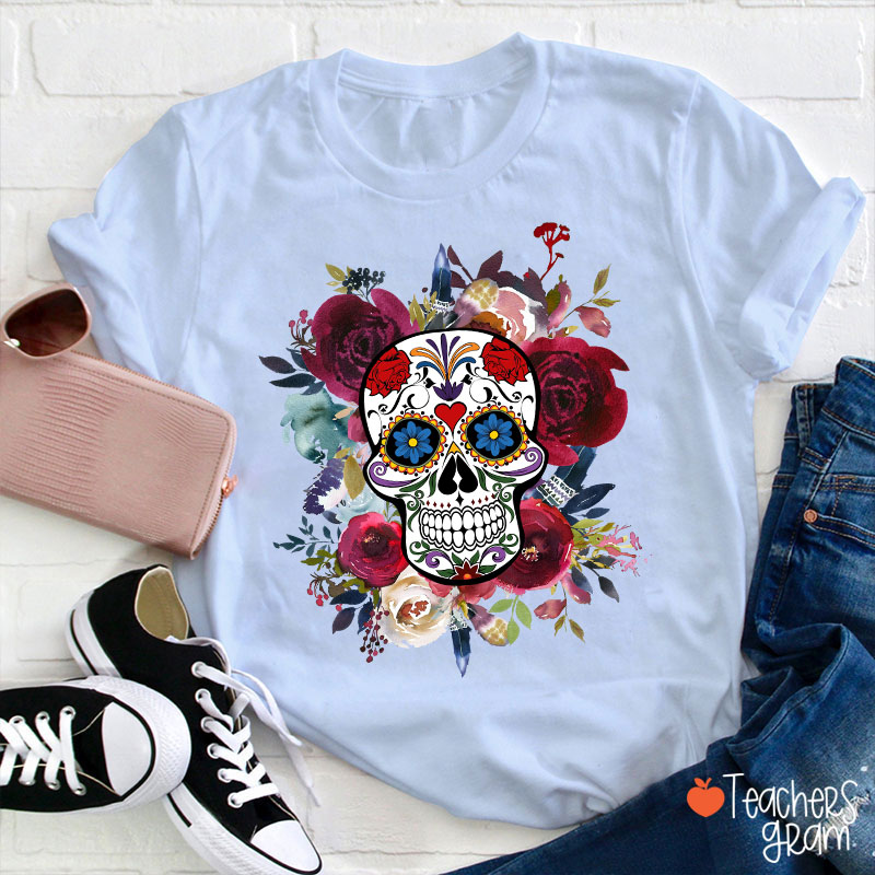 Dia De Los Muertos Spanish Teacher T-Shirt