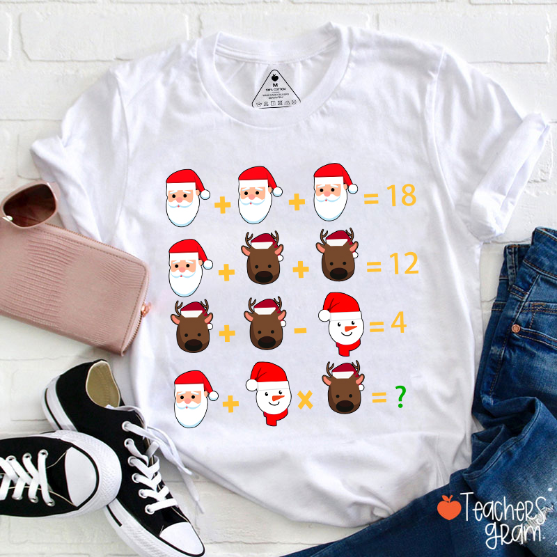 Christmas Funny Math T-Shirt