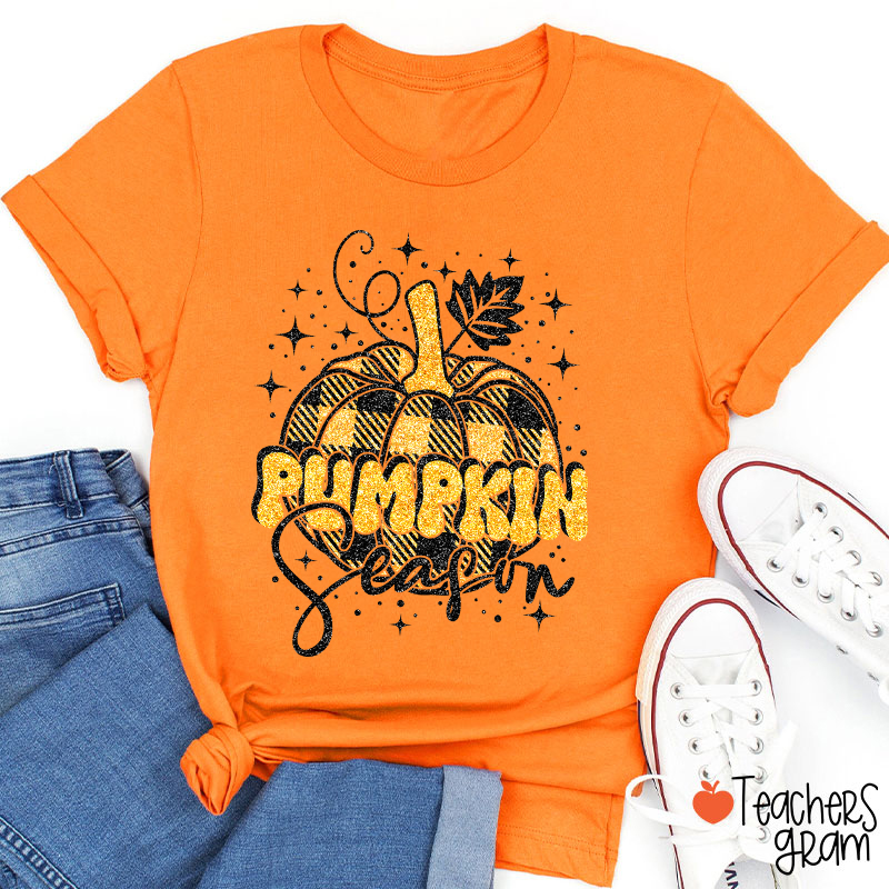 It Is Pumpkin Season Teacher T-Shirt