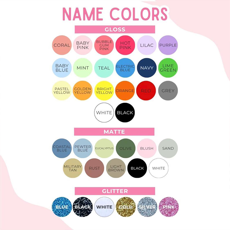 Personalized Name Gingham Acrylic Teacher Keychain