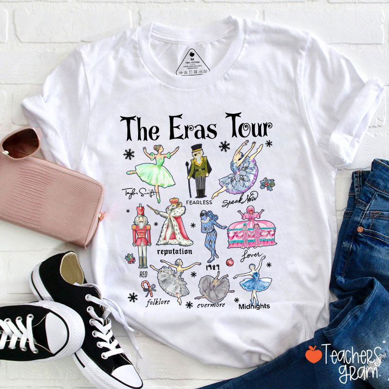 The Eras Tour Christmas Dance Teacher T-Shirt