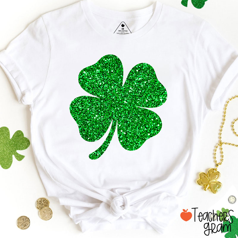 Shining Clover Teacher T-Shirt